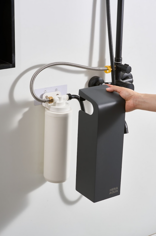 Shower Water Softener for Hard Water | Hera Aqua